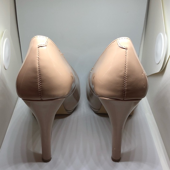 Steve Madden Nude Platform Heels - Picture 2 of 8